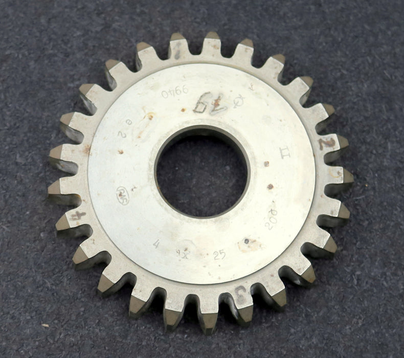 Bild des Artikels PWS-Scheibenschneidrad-gear-shaper-m=4mm-EGW-20°-Z=25-Ø110x17xØ1-1/4"-gebraucht