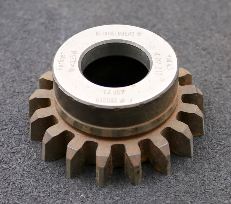 Bild des Artikels KLINGELNBERG-Scheibenschneidrad-gear-shaper-m=-4,5mm-EGW-20°-Z=17-Ø87x37xØ1-1/4"