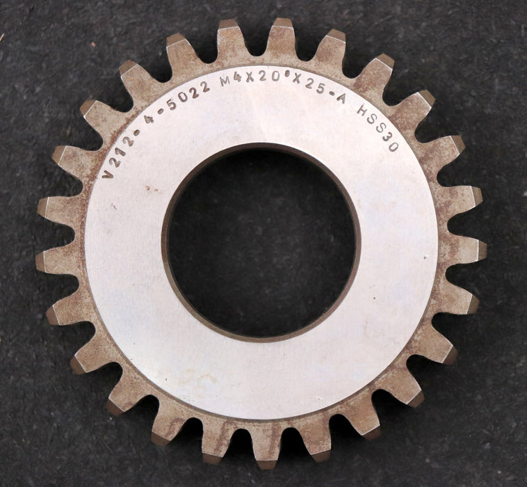 Bild des Artikels Scheibenschneidrad-gear-shaper-m=-4mm-EGW-20°-Z=-25-Ø109x24xØ1-3/4"-Qualität-A