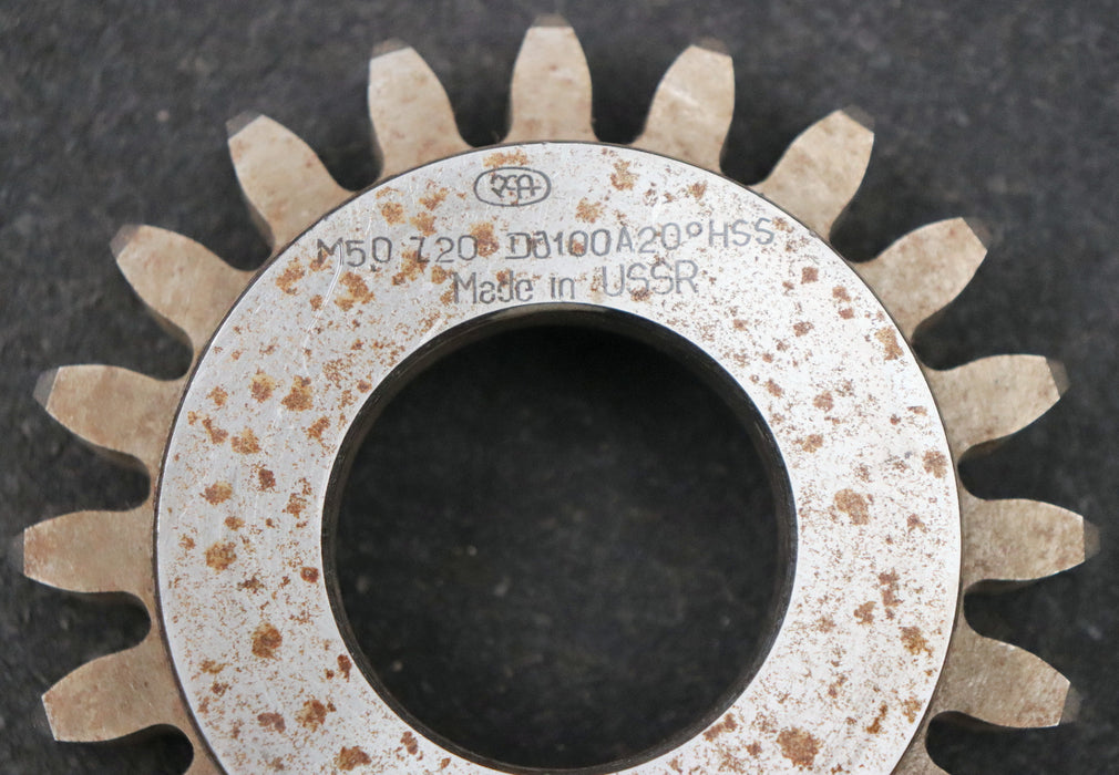 Bild des Artikels Scheibenschneidrad-m=-5mm-EGW-20°-Z=-20-Ø114x33xØ1-3/4"-Qualität-A-HSS