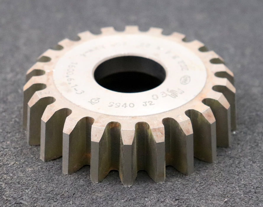 Bild des Artikels PWS-Scheibenschneidrad-gear-shaper-m=-4mm-EGW-20°-Z=-22-hkw-4-Ø96x24xØ1-1/4"