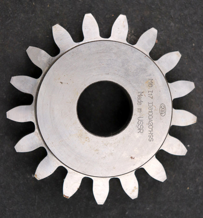 Bild des Artikels Scheibenschneidrad-gear-shaper-m=-6mm-EGW-20°-Z=-17-Ø119x35xØ1-1/4"-Qualität-A