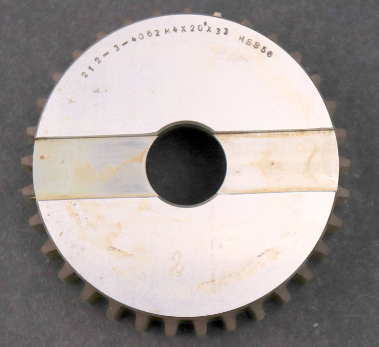 Bild des Artikels Scheibenschneidrad-gear-shaper-m=-4mm-EGW-20°-Z=-33-Ø133x45xØ1-1/4"-Rest=-22mm