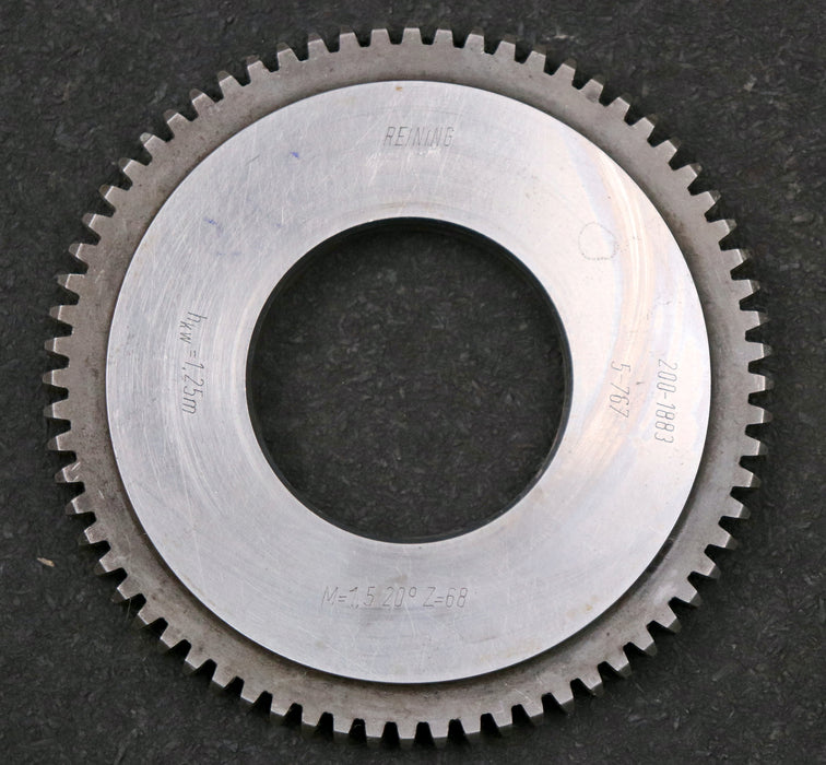 Bild des Artikels REINING-Schaftschneidrad-gear-shaper-m=-1,5mm-EGW-20°-Z=-68-hkw=-1,25m