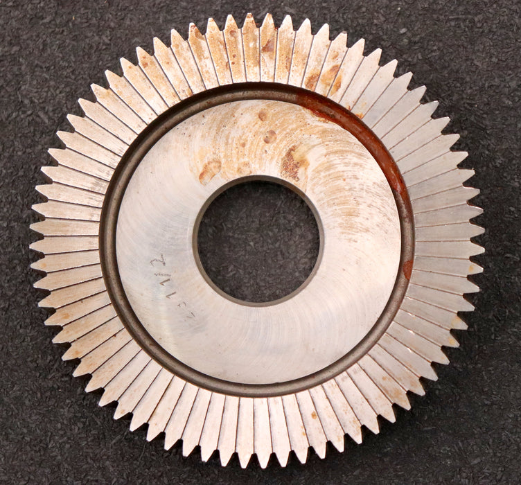 Bild des Artikels PWS-Scheibenschneidrad-mit-Treppenschliff-m=-1,5mm-EGW-20°-Z=-72-ß-11°