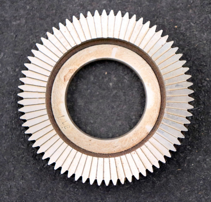 Bild des Artikels PWS-Scheibenschneidrad---Treppenschliff-m=-1,25mm-EGW-20°-Z=-70-BP-II-ß-15°