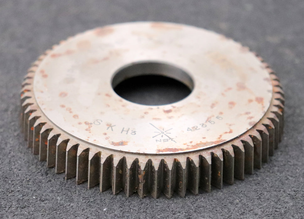 Bild des Artikels NST-Scheibenschneidrad-gear-shaper-m=-1,5mm-27°-EGW-Z=-66-Ø102x16xØ1-1/4"