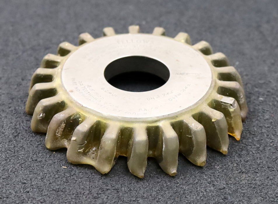 Bild des Artikels FELLOWS-Scheibenschneidrad-gear-shaper-m=-4,5mm-EGW-15°-Z=-22-Ø107x18xØ1-1/4"