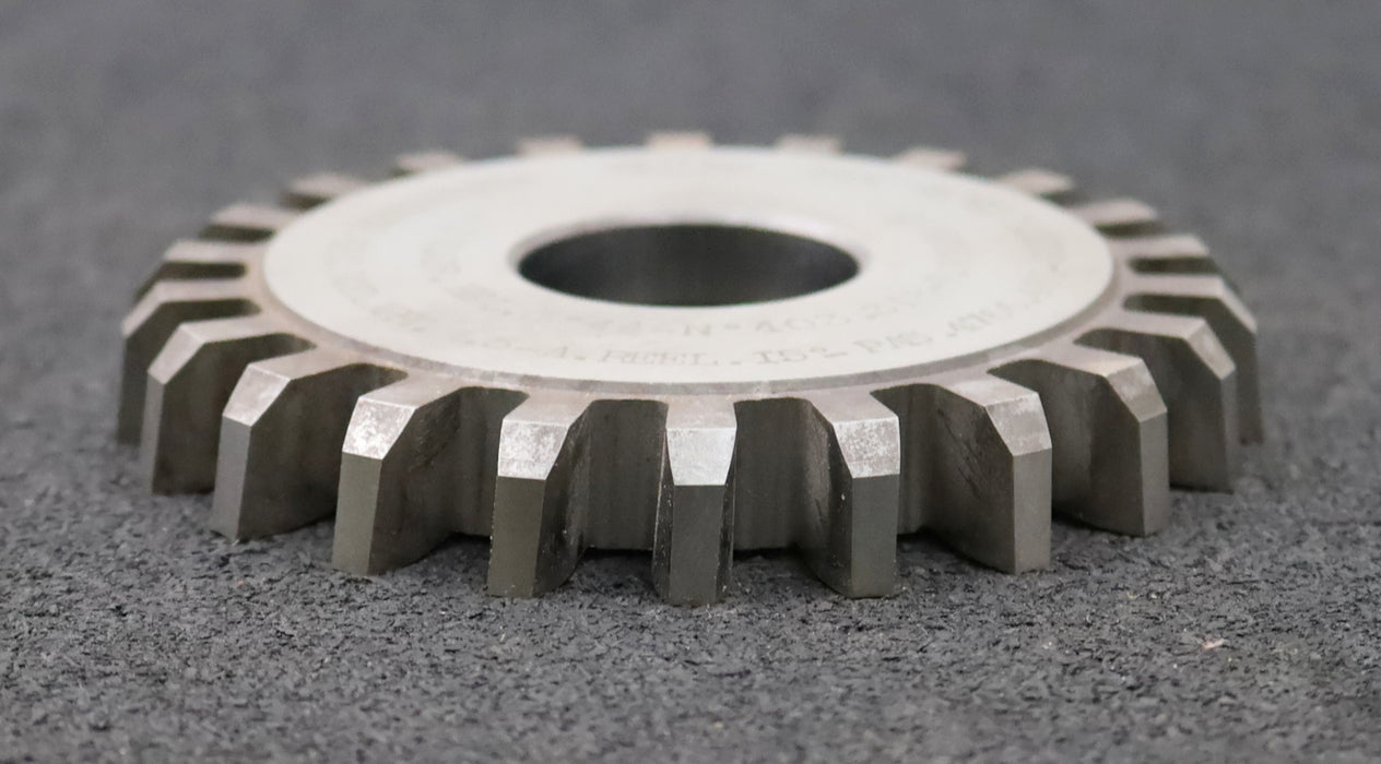 Bild des Artikels DELTAL-Scheibenschneidrad-Treppenschliff-m=-4,5mm-EGW-15°-Z=-22-Fertigschneider