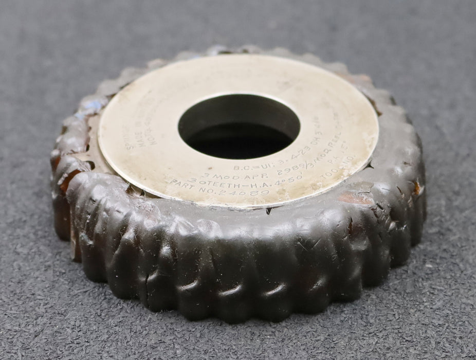 Bild des Artikels FELLOWS-Scheibenschneidrad-gear-shaper-m=-3mm-EGW-15°-Z=-30-ß=-H.A.=-4°50'