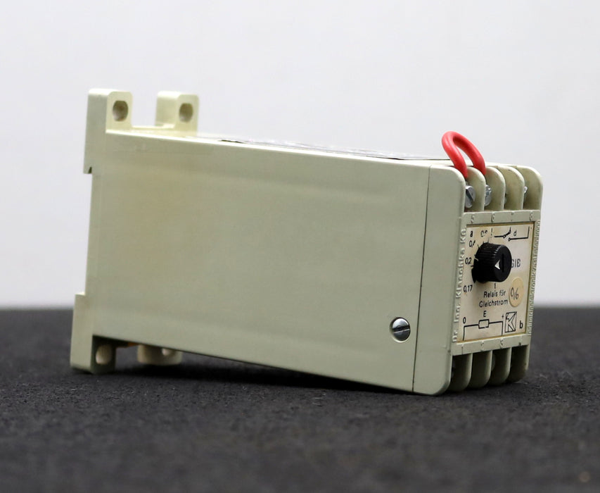 Bild des Artikels KLASCHKA-Relais-für-Gleichstrom-GIB-1,40-0,6-220VAC-45-62Hz-N-2-VA-gebraucht