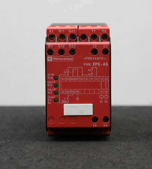 Bild des Artikels TELEMECANIQUE-Sicherheitsrelais-Safety-Relays-Type:-XPS-AS-Ref.:-XPSAS5140-24V