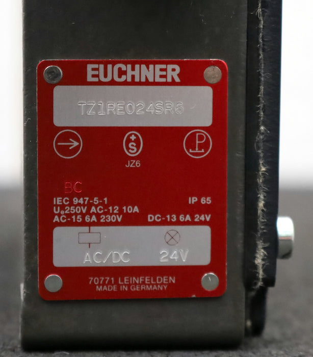 Bild des Artikels EUCHNER-Sicherungsschalter-TZ1RE024SR6-Ue=-250VAC-10A-24VDC-6A-gebraucht