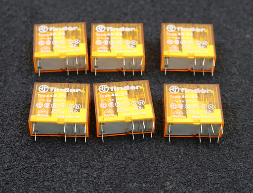 Bild des Artikels FINDER-6x-Printrelais-Type-40.52-24VDC-8A-250VAC-gebraucht