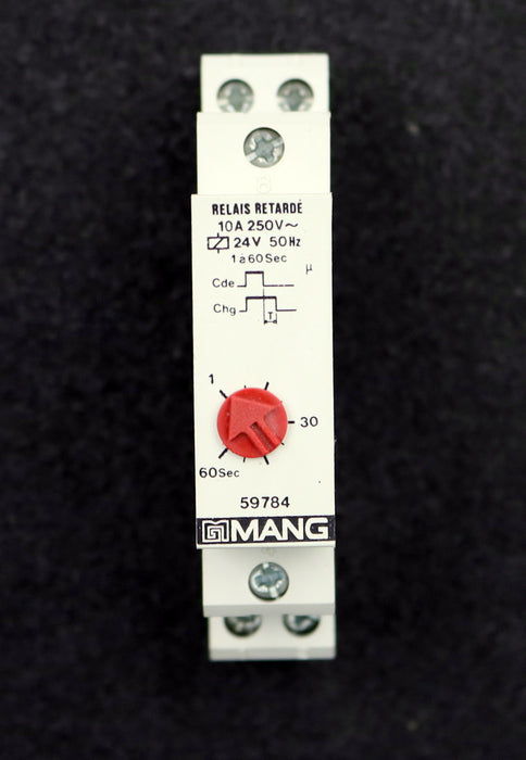 Bild des Artikels MANG-Relais-Reference-059784-10A-250VAC-24VDC-50Hz-unbenutzt-in-OVP