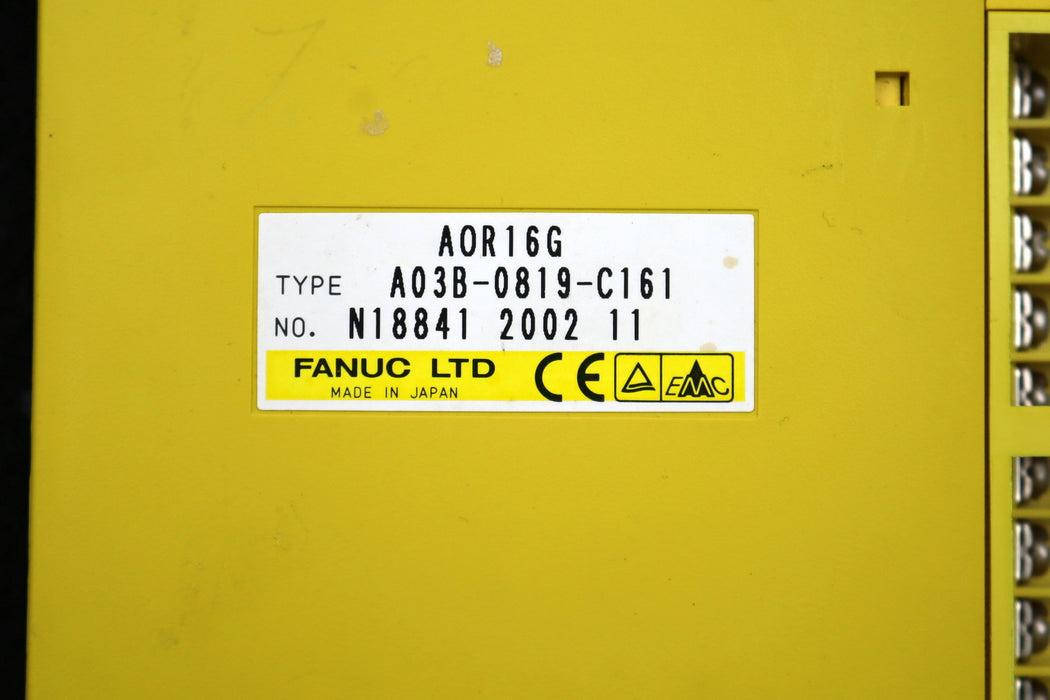 Bild des Artikels FANUC-Ausgangsmodul-AOR16G-Type-A03B-0819-C161-gebraucht