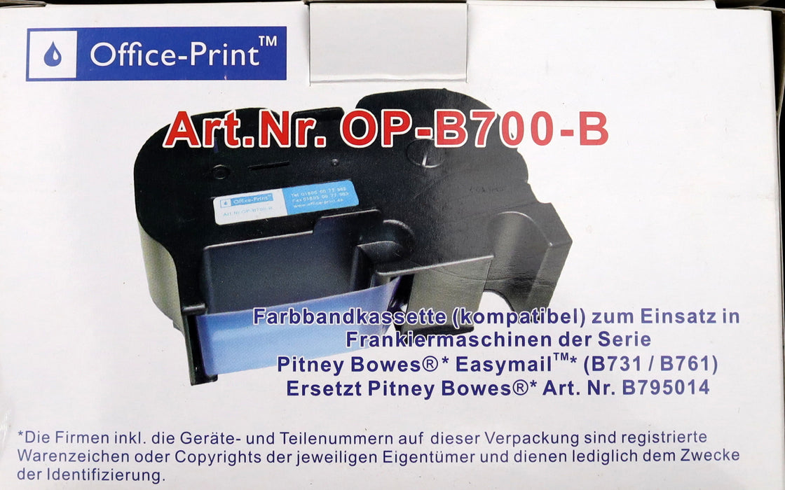 Bild des Artikels OFFICE-PRINT-Frankierbandkassette-für-PITNEY-BOWES,-EASYMAIL-(B731/B761)