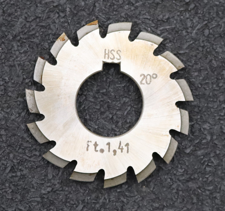 Bild des Artikels DOLD-Zahnformfräser-m=-0,65mm-No.-8-für-Z=-135-00-EGW-20°-gear-profile-cutter