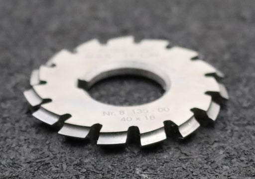 Bild des Artikels DOLD-Zahnformfräser-m=-0,6mm-No.-8-für-Z=-135-00-EGW-20°-gear-profile-cutter