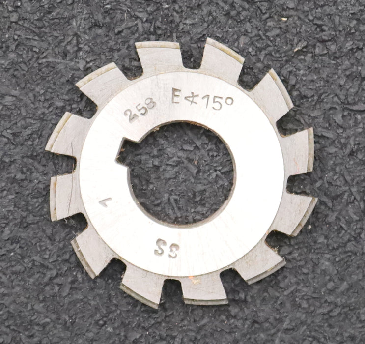 Bild des Artikels DOLD-Zahnformfräser-m=-0,2mm-No.-6-für-Z=-35-54-EGW-15°-gear-profile-cutter