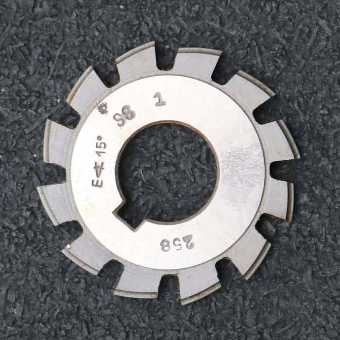 Bild des Artikels DOLD-Zahnformfräser-m=-0,3mm-No.-1-für-Z=-12-13-EGW-15°-gear-profile-cutter