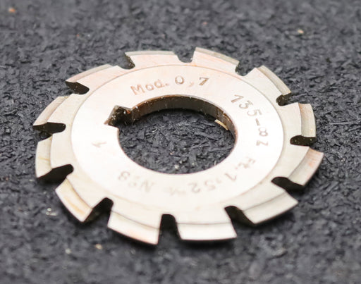 Bild des Artikels DOLD-Zahnformfräser-m=-0,7mm-No.-8-für-Z=-135-00-EGW-15°-gear-profile-cutter