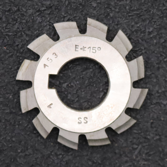 Bild des Artikels DOLD-Zahnformfräser-m=-0,9mm-No.-5-für-Z=-26-34-EGW-15°-gear-profile-cutter