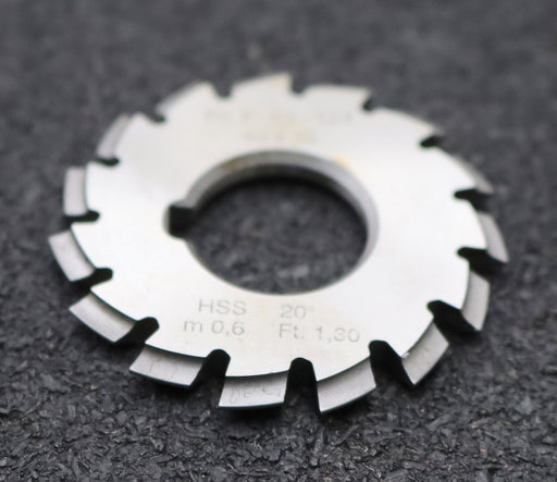 Bild des Artikels DOLD-Zahnformfräser-m=-0,6mm-No.-7-für-Z=-55-134-EGW-20°-gear-profile-cutter