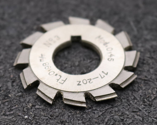 Bild des Artikels DOLD-Zahnformfräser-m=-0,45mm-No.-3-für-Z=-17-20-EGW-20°-LKN-gear-profile-cutter