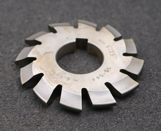 Bild des Artikels DOLD-Zahnformfräser-m=-3,25mm-No.-6-für-Z=-35-54-EGW-20°-HSS-gear-profile-cutter