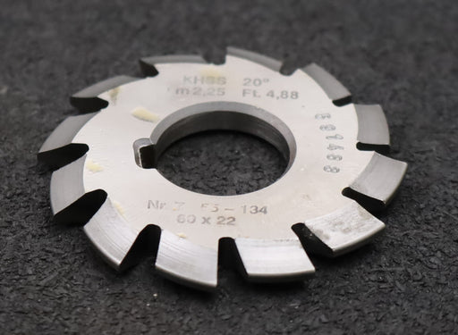Bild des Artikels DOLD-Zahnformfräser-m=-2,25mm-No.-7-für-Z=-55-134-EGW-20°-gear-profile-cutter