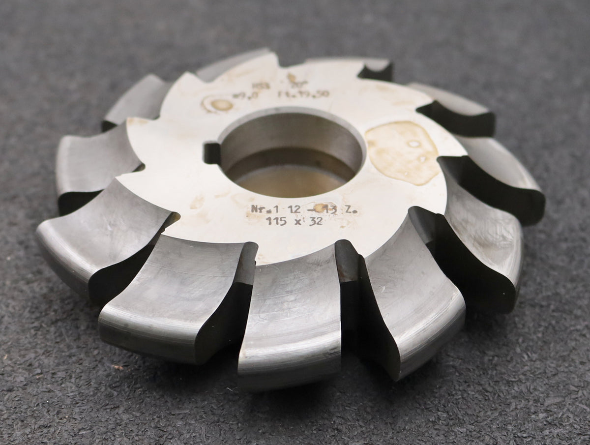DOLD Zahnformfräser m= 2,5mm No. 1 für Z= 12-13 EGW 20° LKN gear profile cutter