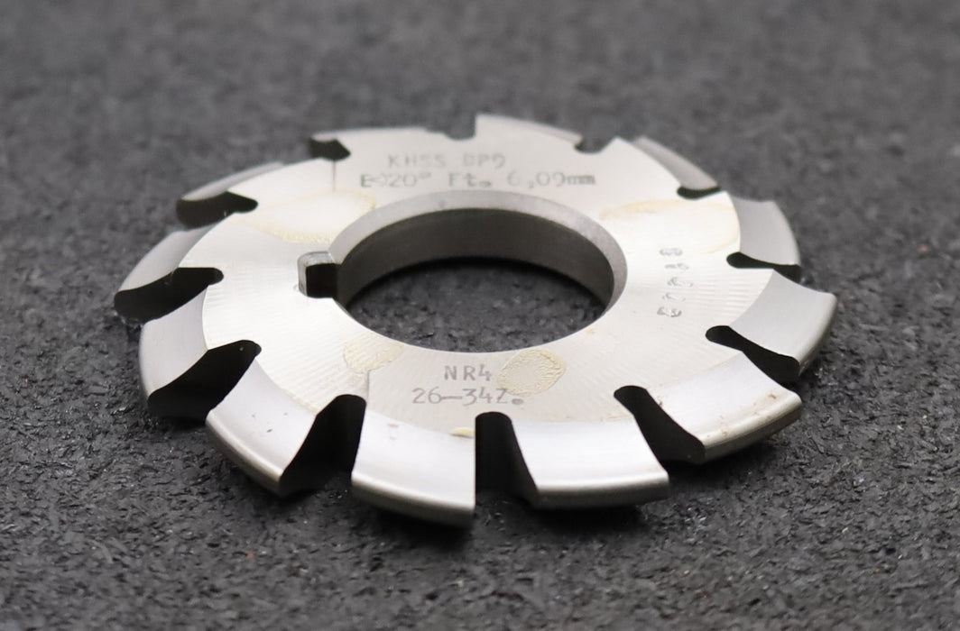 Bild des Artikels DOLD-Zahnformfräser-D.P.=-9-No.-4-für-Z=-26-34-EGW-20°-gear-profile-cutter