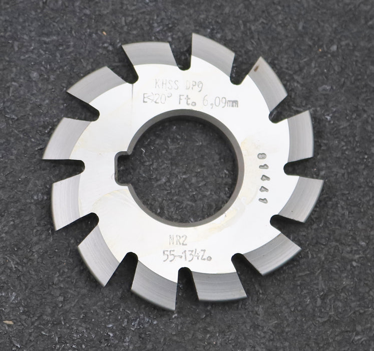 Bild des Artikels DOLD-Zahnformfräser-D.P.=-9-No.-2-für-Z=-55-134-EGW-20°-gear-profile-cutter