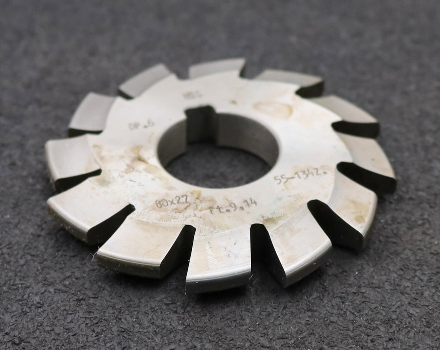 Bild des Artikels DOLD-Zahnformfräser-D.P.=-6-No.-2-für-Z=-55-134-EGW-20°-gear-profile-cutter