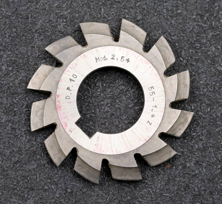 Bild des Artikels DOLD-Zahnformfräser-D.P.=-10-No.-2-für-Z=-55-134-EGW-14°30'-gear-profile-cutter