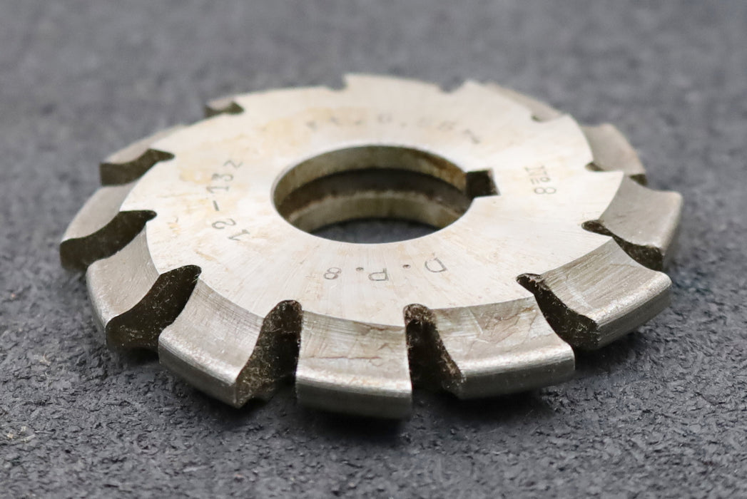 Bild des Artikels DOLD-Zahnformfräser-D.P.=-8-No.-8-für-Z=-12-13-EGW-15°-gear-profile-cutter