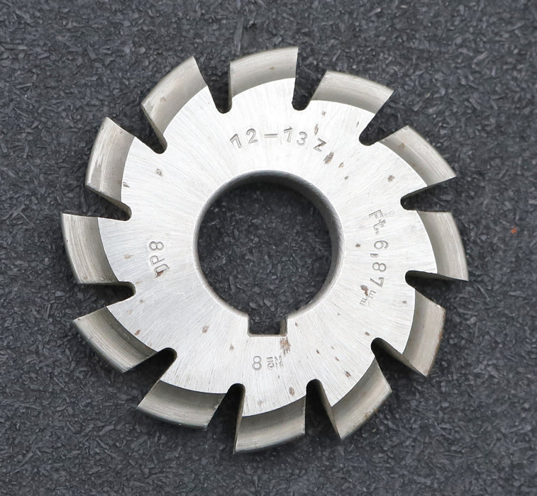 Bild des Artikels DOLD-Zahnformfräser-D.P.=-8-No.-8-für-Z=-12-13-EGW-20°-gear-profile-cutter