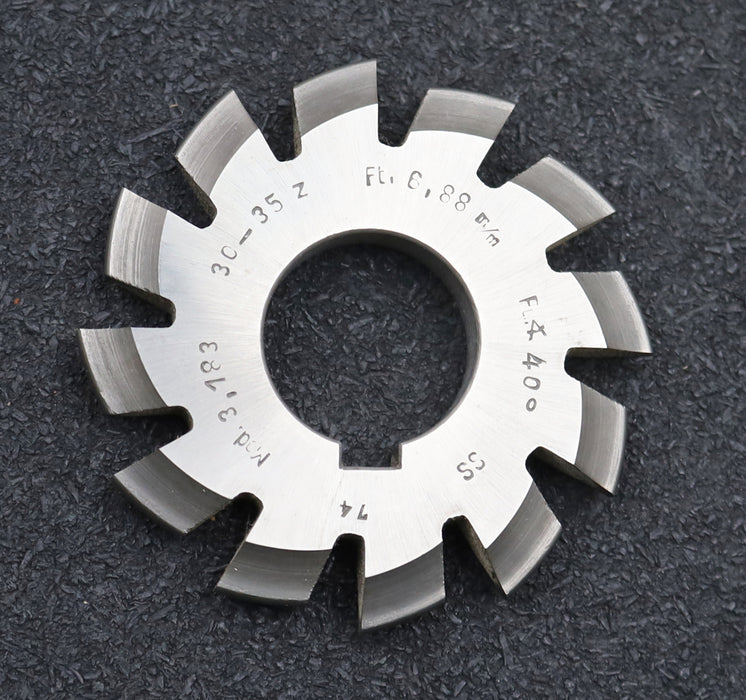 Bild des Artikels DOLD-Zahnformfräser-m=-3,183mm-für-Z=-30-35-EGW-20°-Ø74x27mm-gear-profile-cutter