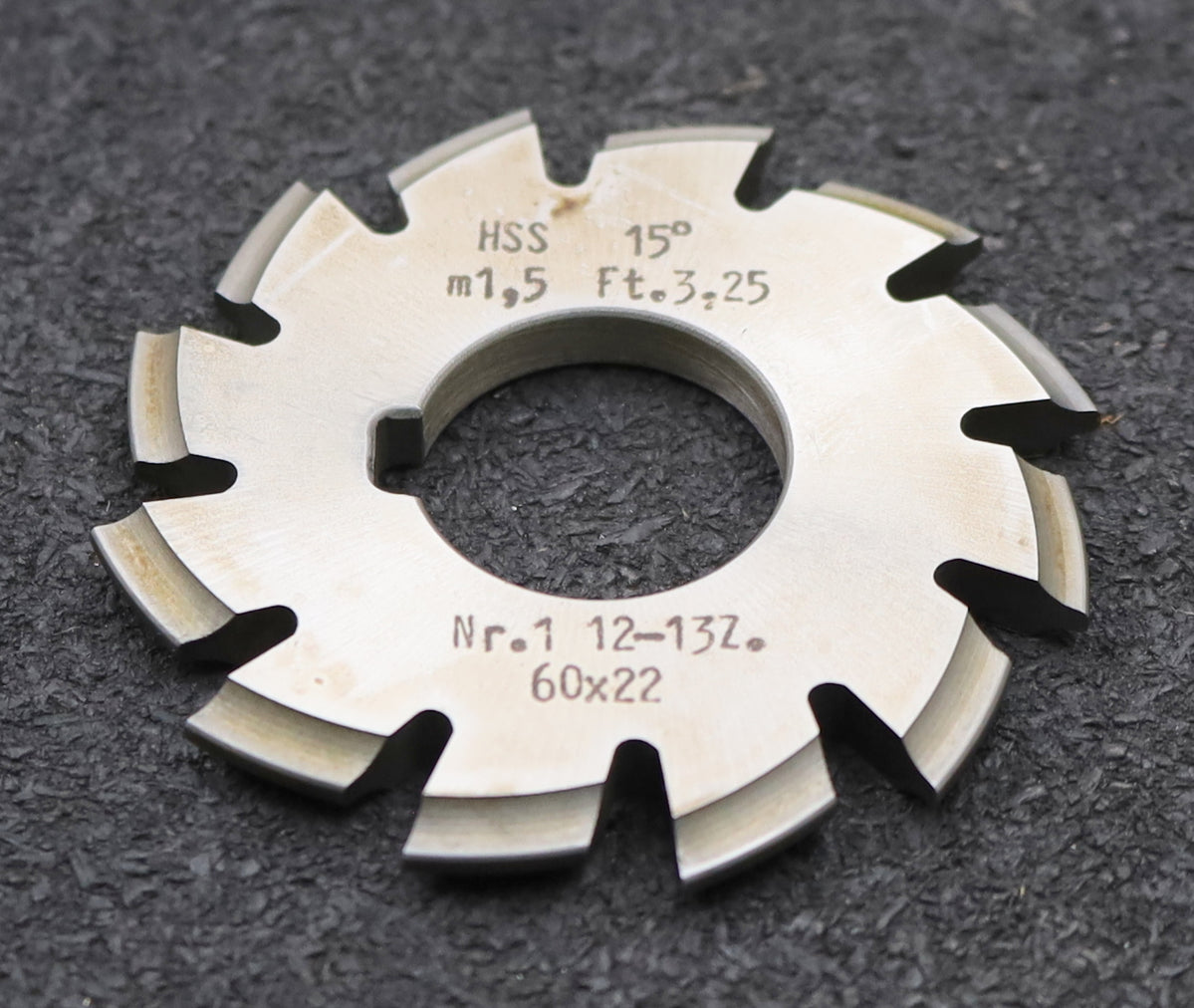 DOLD Zahnformfräser m= 0,7mm No. 1 für Z= 12-13 EGW 15° LKN gear profi