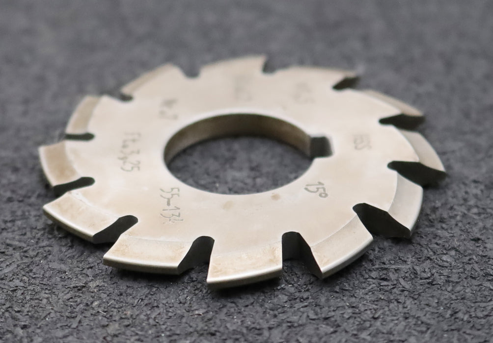 Bild des Artikels DOLD-Zahnformfräser-m=-1,5mm-No.-7-für-Z=-55-134-EGW-15°-gear-profile-cutter