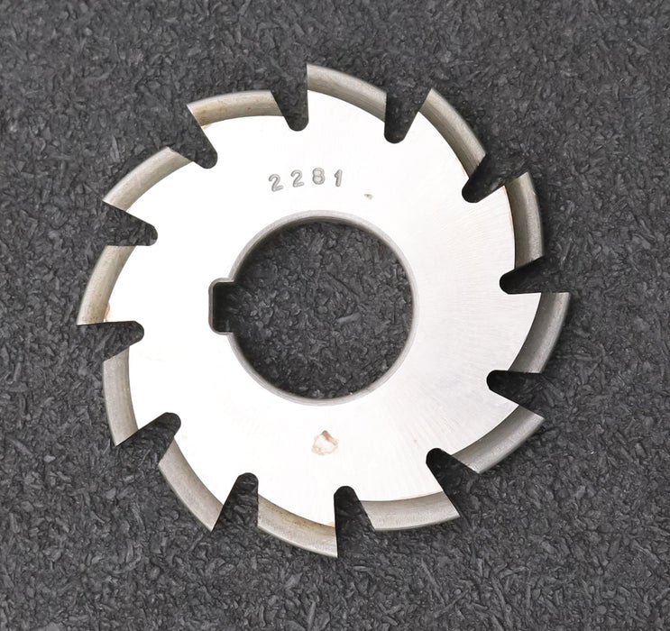 Bild des Artikels DOLD-Zahnformfräser-m=-1,75mm-No.-1-für-Z=-12-13-EGW-15°-gear-profile-cutter