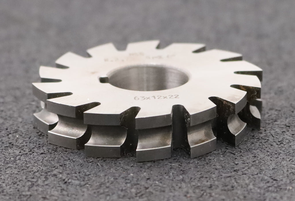 Bild des Artikels DOLD-Halbrund-Formfräser-konkav-Radiusfräser-Radius-2,75mm-Spannwinkel-6°