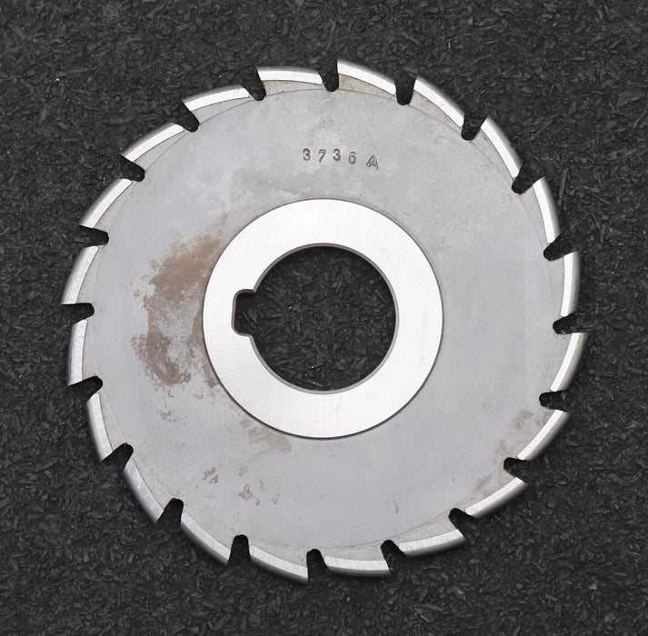 Bild des Artikels DOLD-Halbrund-Formfräser-konvex-Radiusfräser-Radius-1,5mm-Spannwinkel-6°-HSS