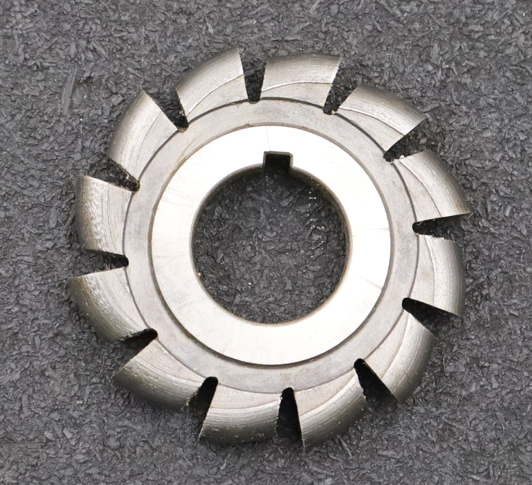 Bild des Artikels DOLD-Halbrund-Formfräser-konvex-Radiusfräser-Radius-3/16"-Spannwinkel-6°