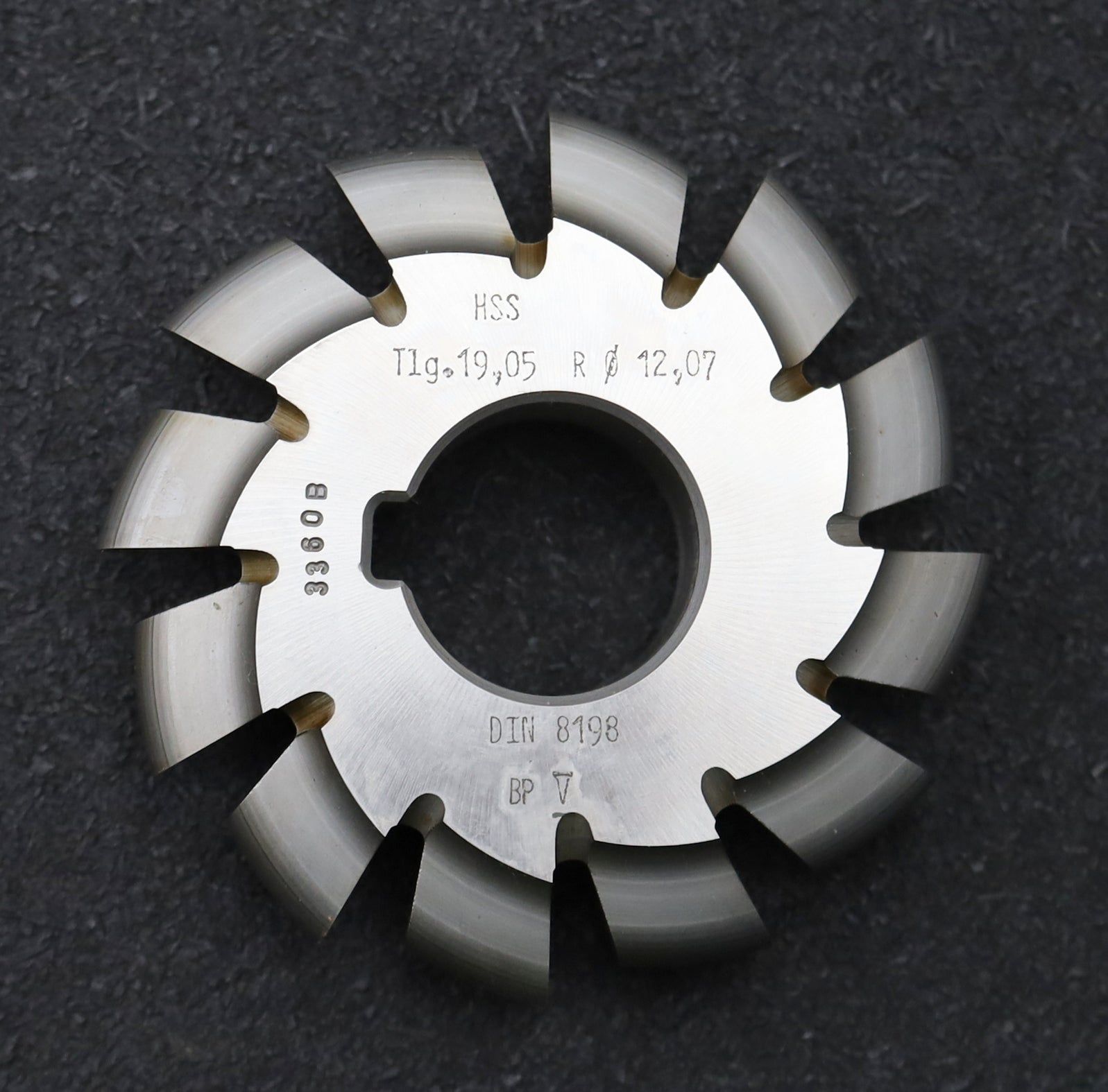 DOLD Rollketenrad-Formfräser Roller chain form cutter Teilung= 19,05mm ...