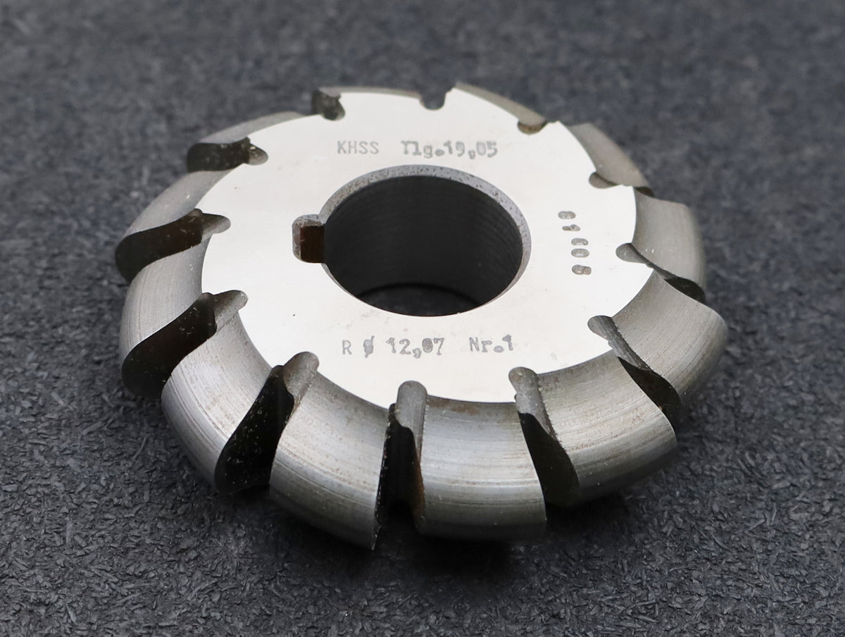 DOLD Rollketenrad-Formfräser Roller chain form cutter Teilung= 19,05mm ...