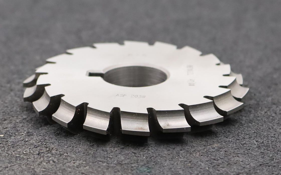 Bild des Artikels DOLD-Formfräser-konkav-Radiusfräser-Radius-5mm-Ø95x12xØ27mm-mit-LKN-ASP2030
