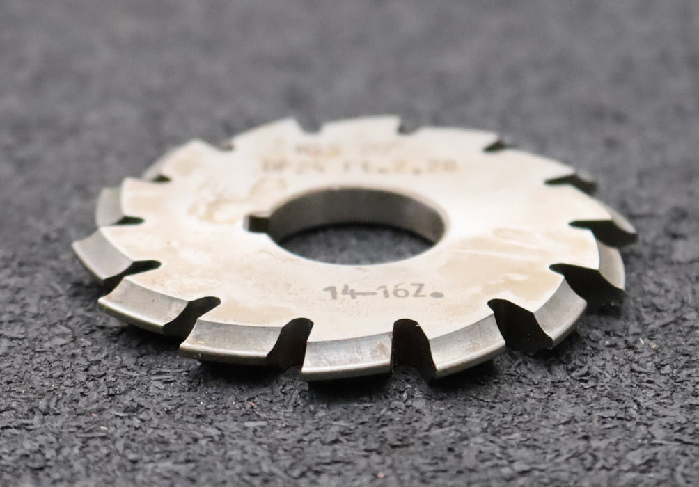 Bild des Artikels DOLD-Zahnformfräser-gear-profile-cutter-DP-24-No.-7--Z=-14-16-EGW-20°Ø50x16mm