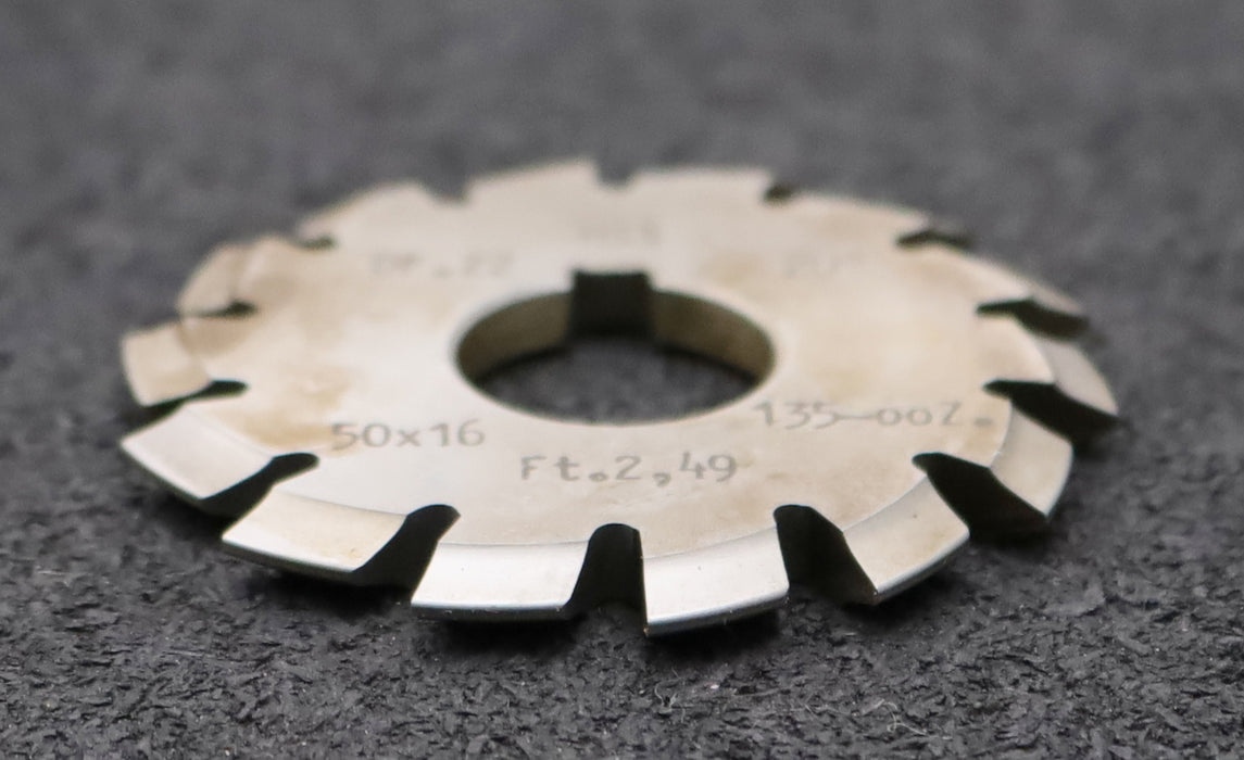 Bild des Artikels DOLD-Zahnformfräser-gear-profile-cutter-DP-22-No.-1--Z=-135-00-EGW-20°Ø50x16mm